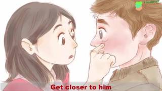 how to kiss a boy for your first time step by step