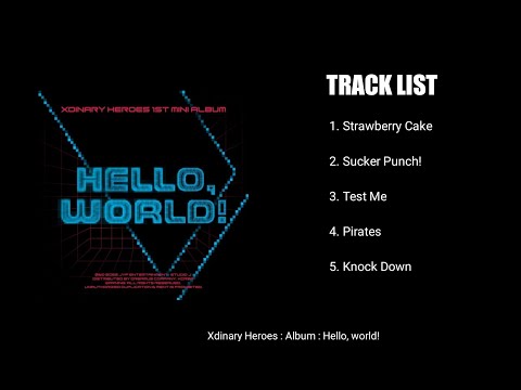 Xdinary Heroes HELLO,WORLD！MD O.de XDINARY HEROES - HELLO, WORLD! 1st Mini Album
