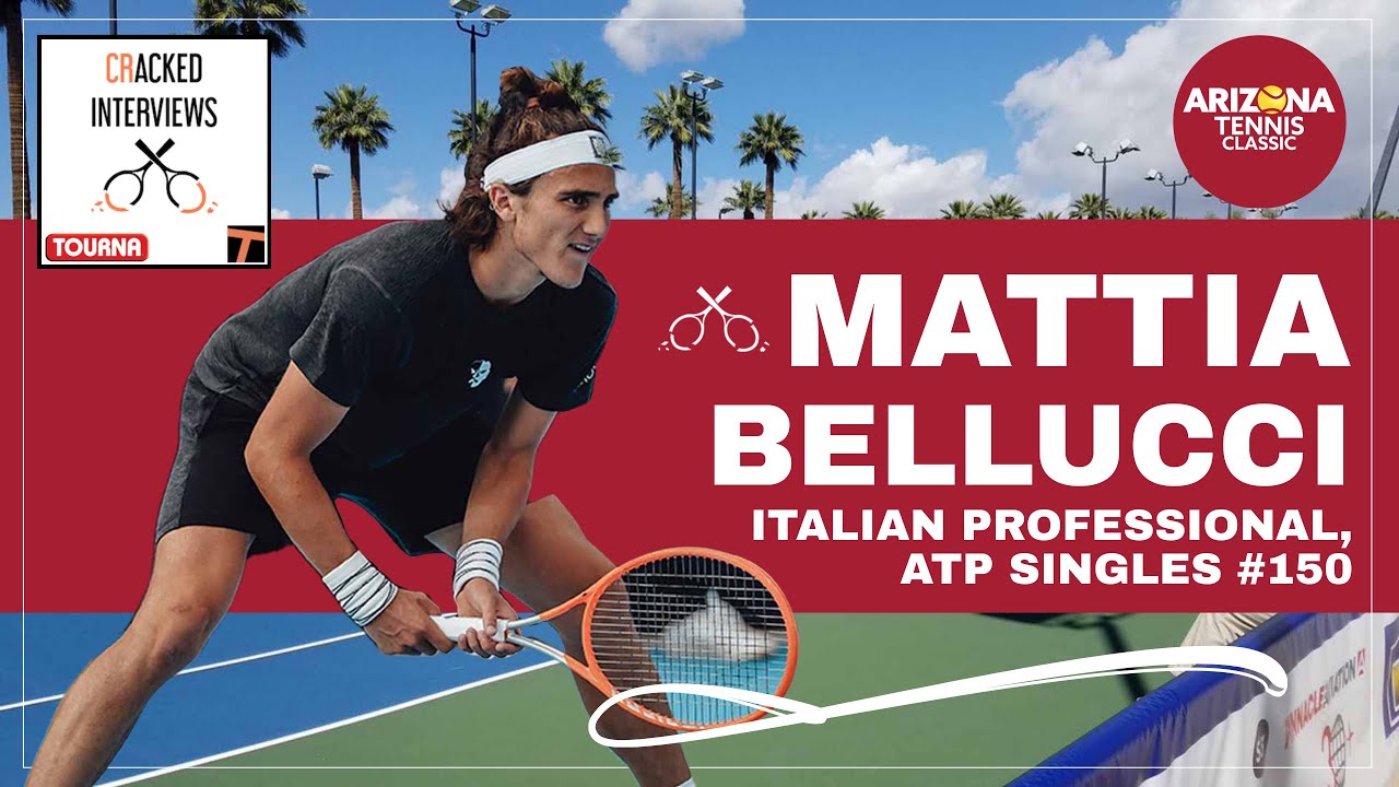 Mattia Bellucci Italian Professional, ATP #150 Arizona Tennis Classic Press Row