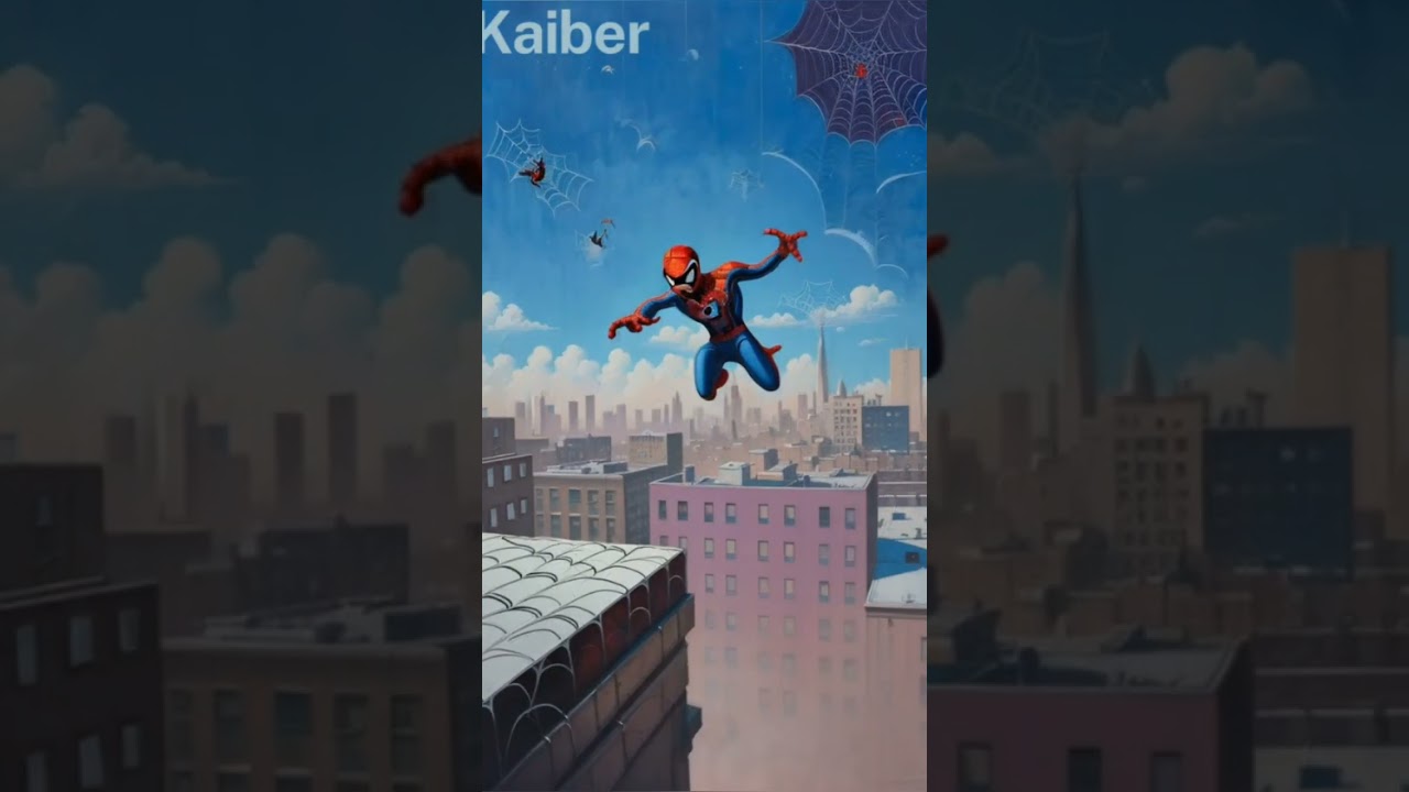 Spiderman Miles And  Amazing spiderman 