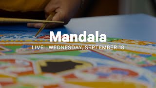 Tibetan Buddhist Mandala | Day 1 | LIVE 🔴 | Ithaca College