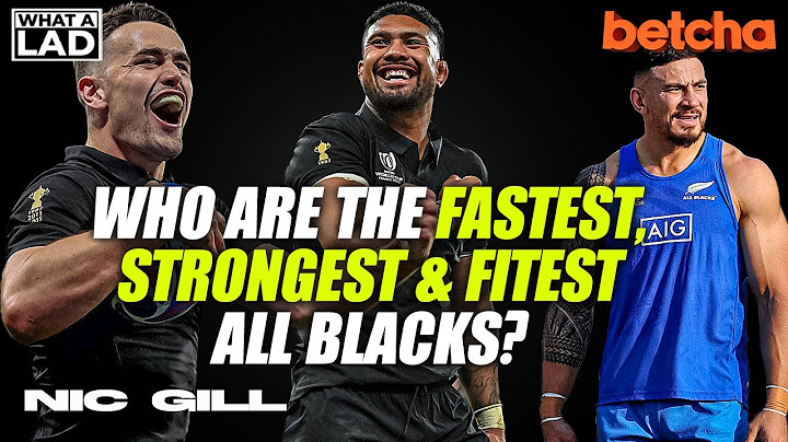 All Blacks Trainer for 18 years, Nic Gill answers all the questions you've always wanted to know!