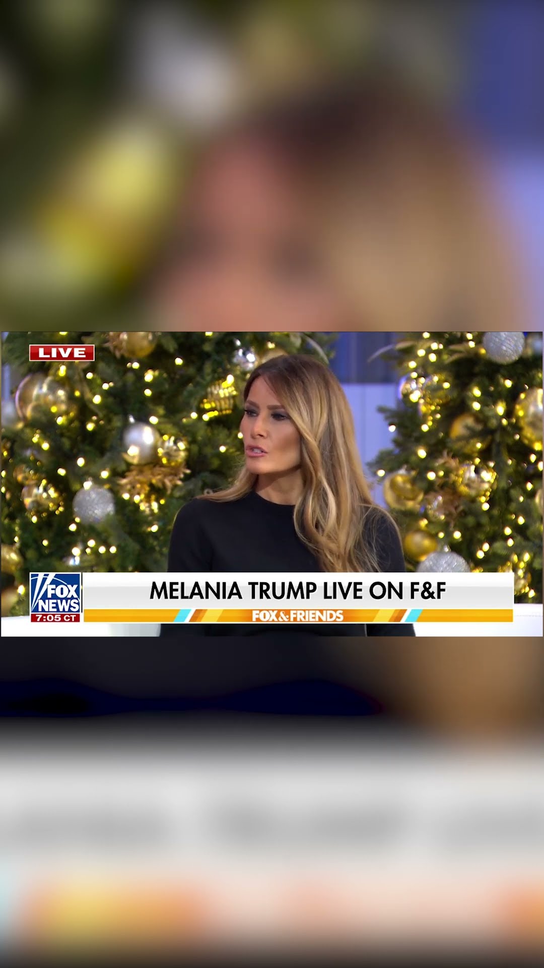 Melania Trump reacts to husband's sweeping election victory