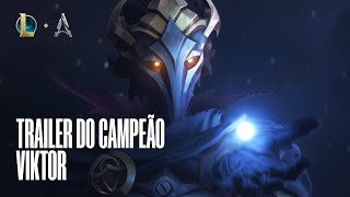 Thumbnail for Viktor, o Arauto do Arcano | Trailer de Atualização do Campeão – League of Legends