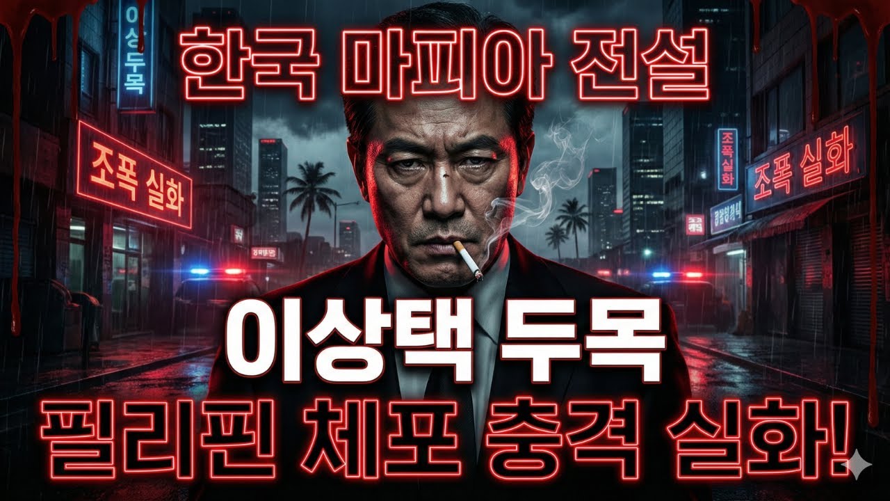 한국 마피아 두목 이상택의 충격적인 인생!