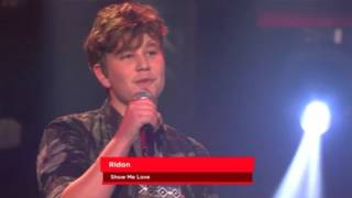 Video thumbnail of "Ridon - Show Me Love | Blind Audition | The Voice Kids Germany 2016"