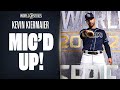 Kevin Kiermaier MIC'D UP for World Series Game 3! | Rays OF says hi to son, brushes teeth in game 😂