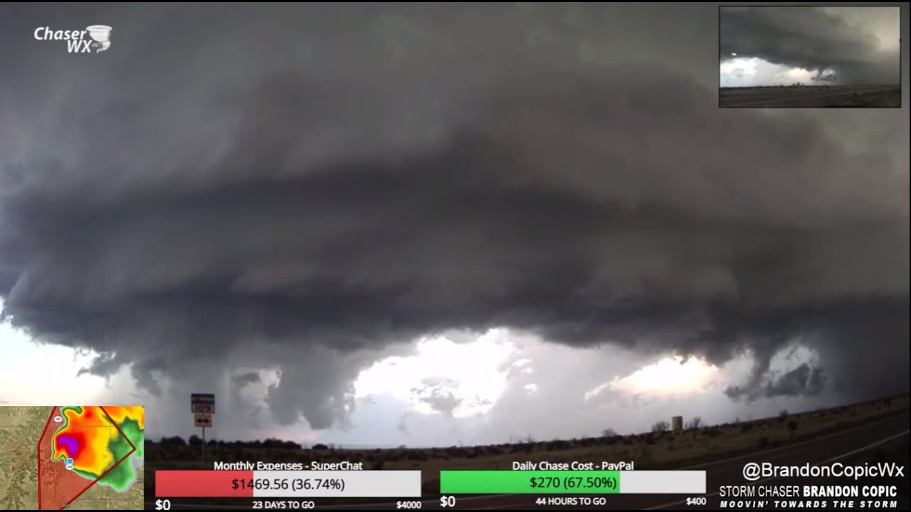 Kansas Tornadic Supercell - Live Stream Archive - YouTube