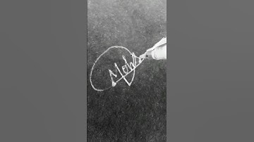 Mohsin Name Signature Styles #ytshort #viralvideo