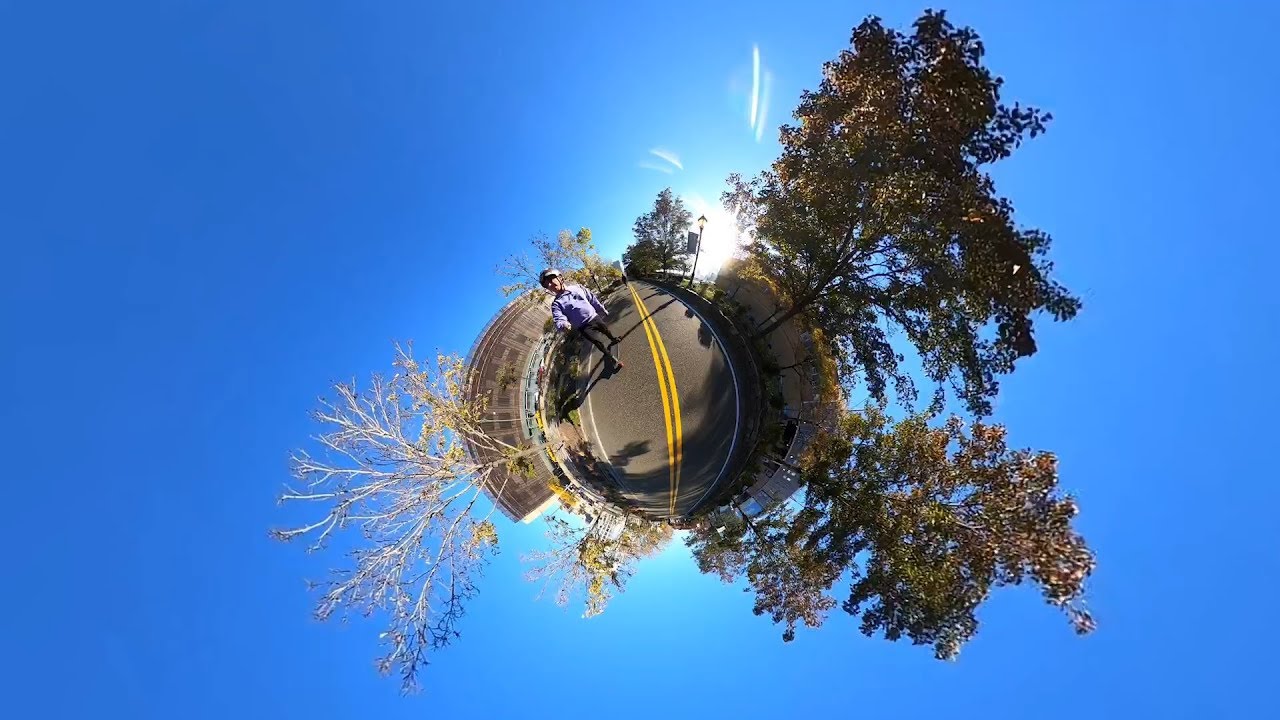 gopro max 360 footage