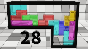 TETRIS FRAME - Softbody Tetris with L Frame