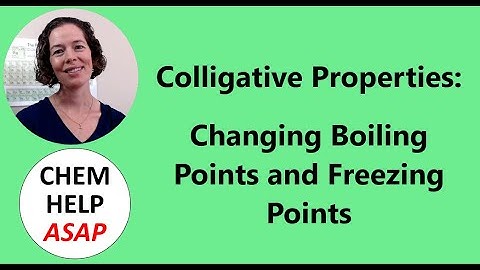 Colligative Properties