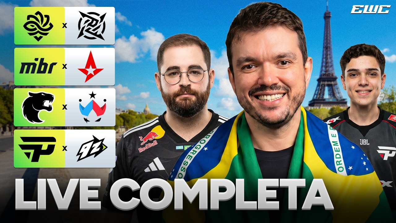 EWC 2026 - COUNTER STRIKE 2 - DIA 1 - Siga @Gaules nas redes sociais!