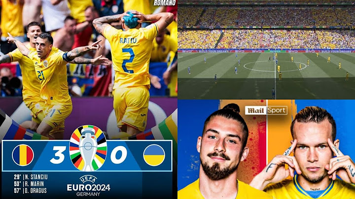 Romania Vs Ukraine 3 - 0 match highlights | 2024
