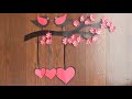 paper craft wall hanging ideas/ Wall home decoration/ paper flower Wall hanging/ paper craft.