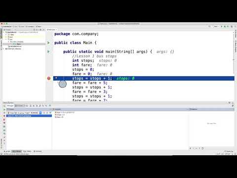 166   Debugging in IntelliJ