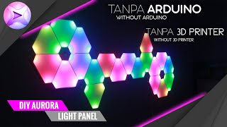 How to Make Aurora Light Panel Lights | DIY Nanoleaf