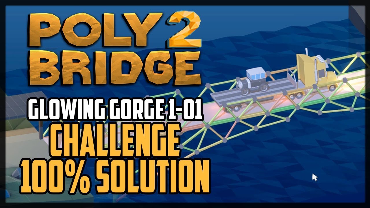 Poly Bridge 2 Level 2 12 Momentum Challenge Solution Youtube