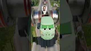 Skibidi Toilets & Dumb Cars Try to CrossPit & Bollards