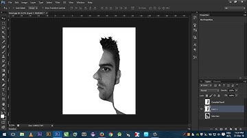 How to Create Double Face Illusion in Photoshop CS6 or Lower (English)