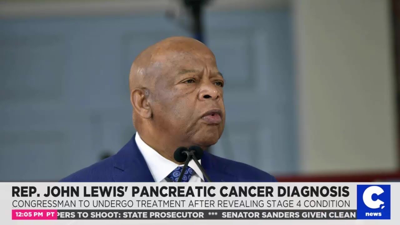 Rep. John Lewis Diagnosed with Pancreatic Cancer