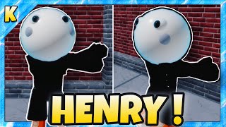 How To Get “HENRY” BADGE   HENRY STICKMIN SKIN/MORPH in PIGGY BOOK : RP | Roblox