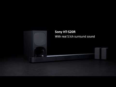 Sony | HT-S20R | 5.1ch Home Cinema System with Bluetooth®