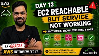 👉 Day 13: EC2 Reachable but Service Not Working – Root Cause & Troubleshooting