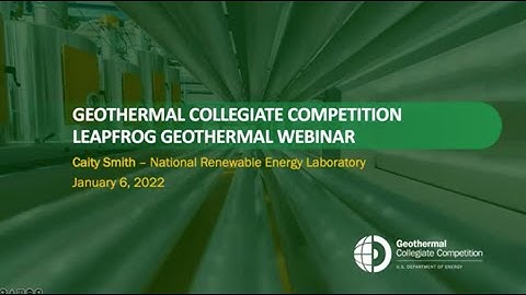 Leapfrog Geothermal 3D Modeling—Geothermal Collegiate Competition
