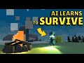 AI Learns To Survive