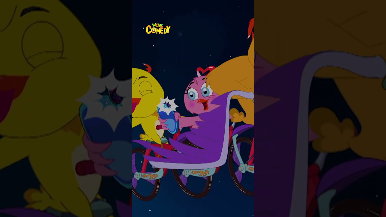 Zombie Foxie 03 | Ding Dong Bel - Eena Meena Deeka | Nonstop Funny Chase Cartoon | Comedy Shorts