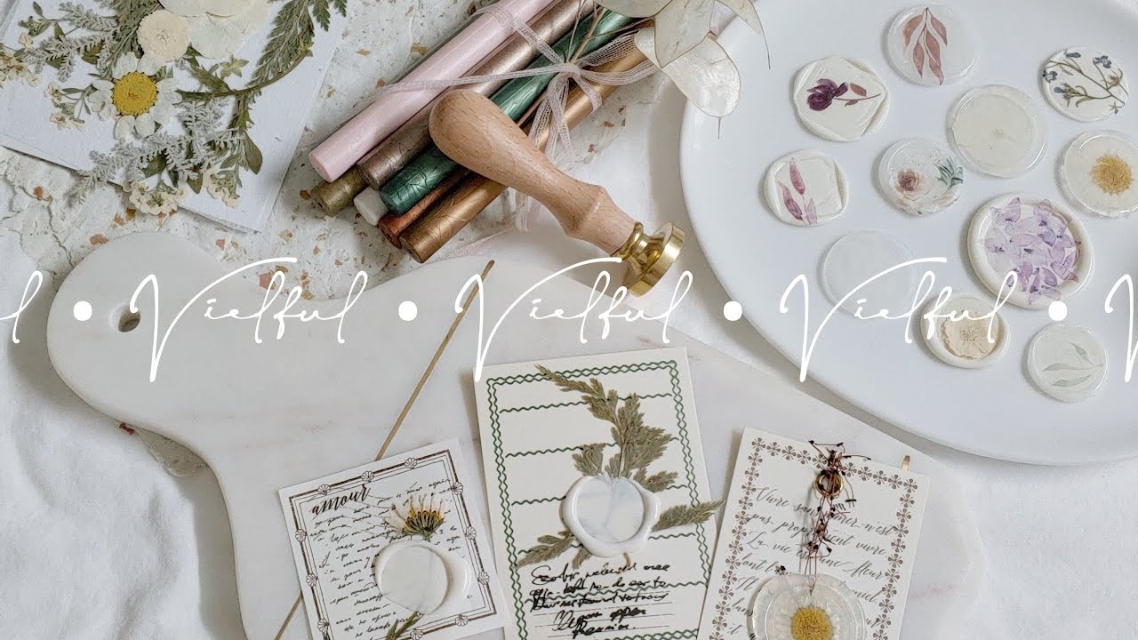 Креативный способ использования сургучной печати сургучная печать | Расслабляющая фоновая музыка