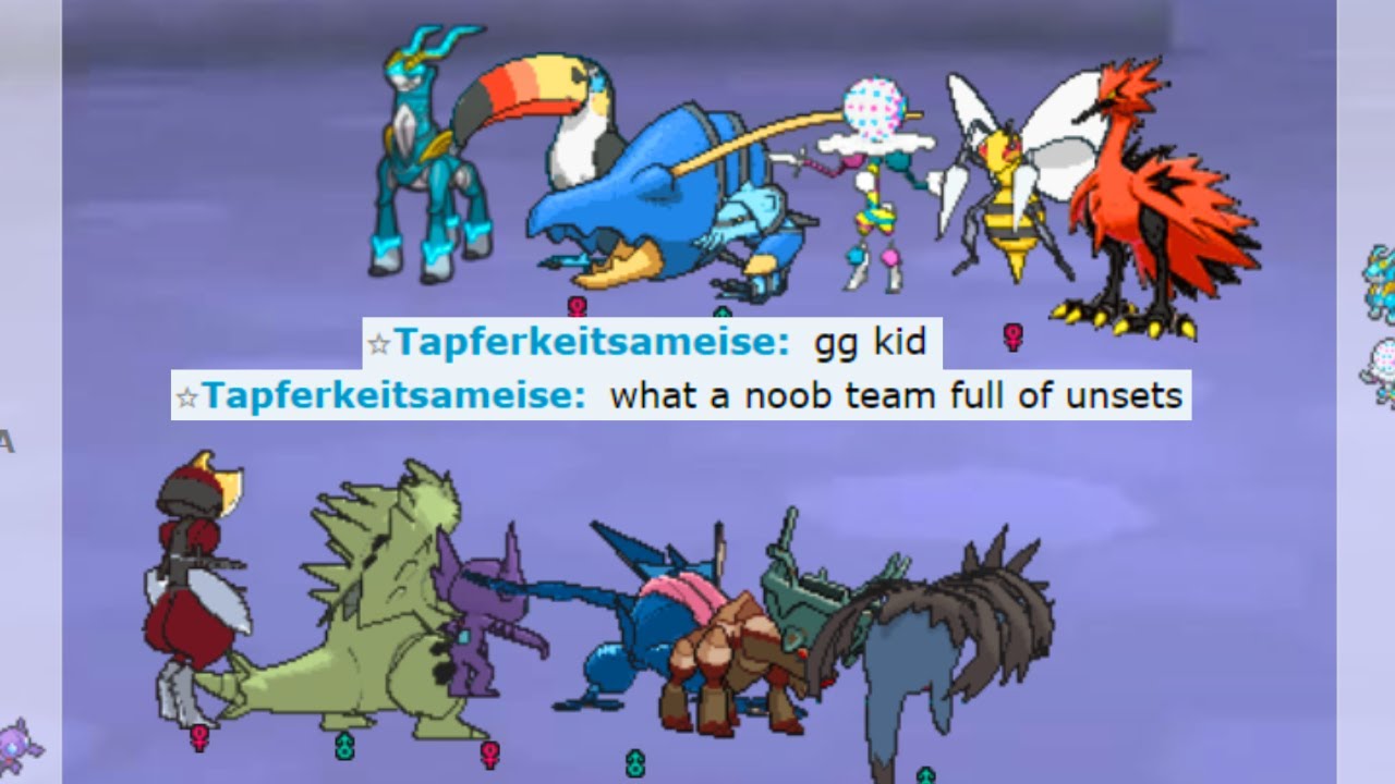 THIS WHY YOU DONT SAY EARLY GG VS UU'S MONO DARK ON POKEMON SHOWDOWN !!