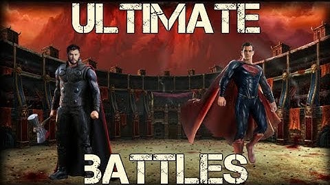 Ultimate Battles: MCU Thor vs DCEU Superman