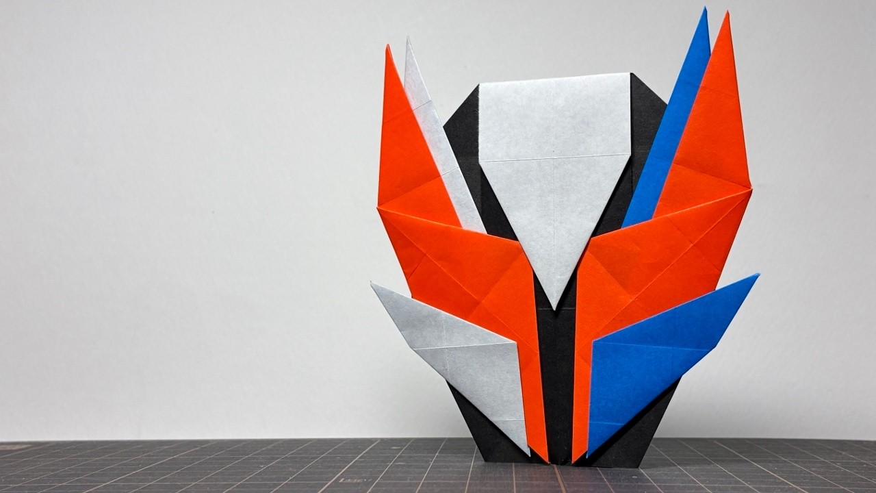 ゼッツ折り紙】仮面ライダーノクス Kamen Rider Nox Origami - YouTube
