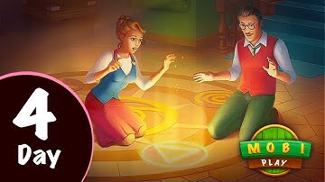 MANOR MATTERS (Playrix) - Gameplay Walkthrough Part 4 iOS - Study Room Day 4 || mobi play || Playrix