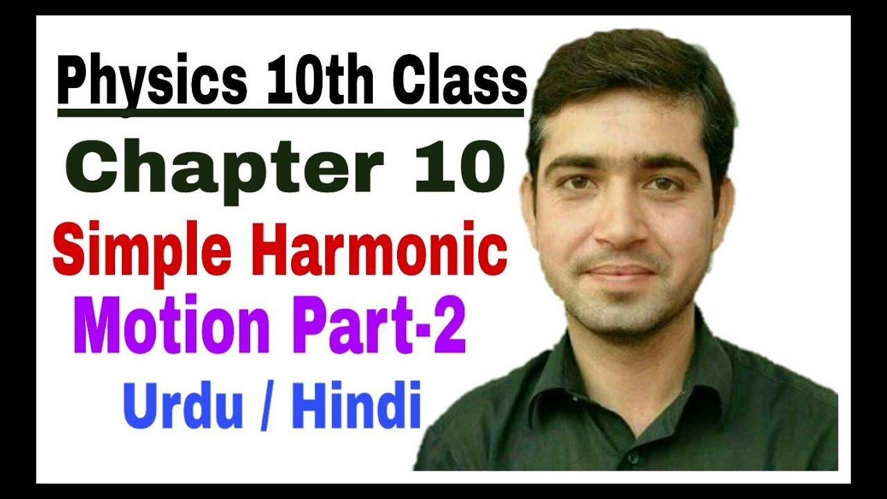 Physics | Simple Harmonic Motion |Mass attached to a spring Part 2| the ...