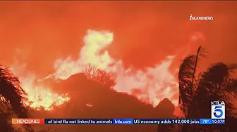 Line Fire reaches 3,330 acres in San Bernardino County; prompts evacuation warnings thumbnail