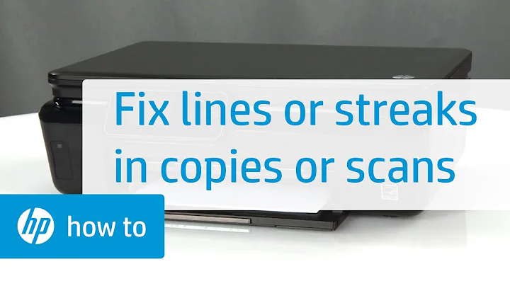Fixing Vertical Bands, Lines, or Streaks in Copies or Scans | HP Printers | @HPSupport