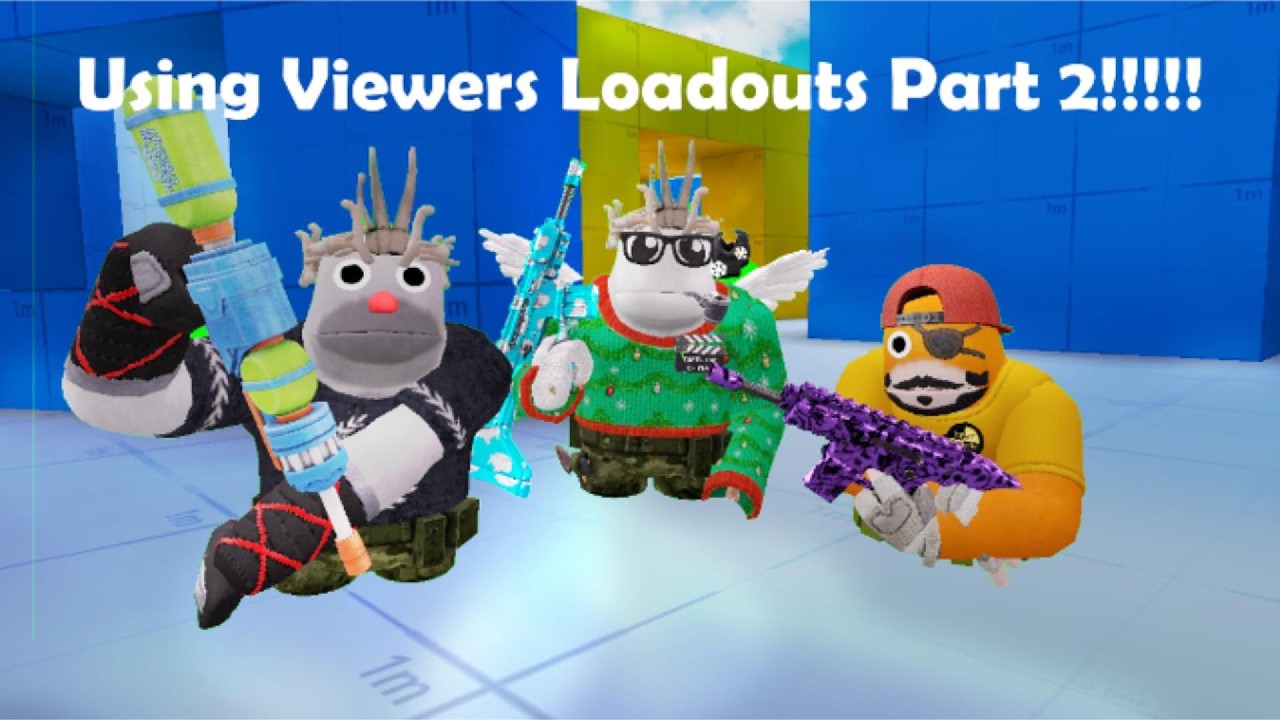 Using Viewers Loadouts In ANIMAL RIVALS!!!