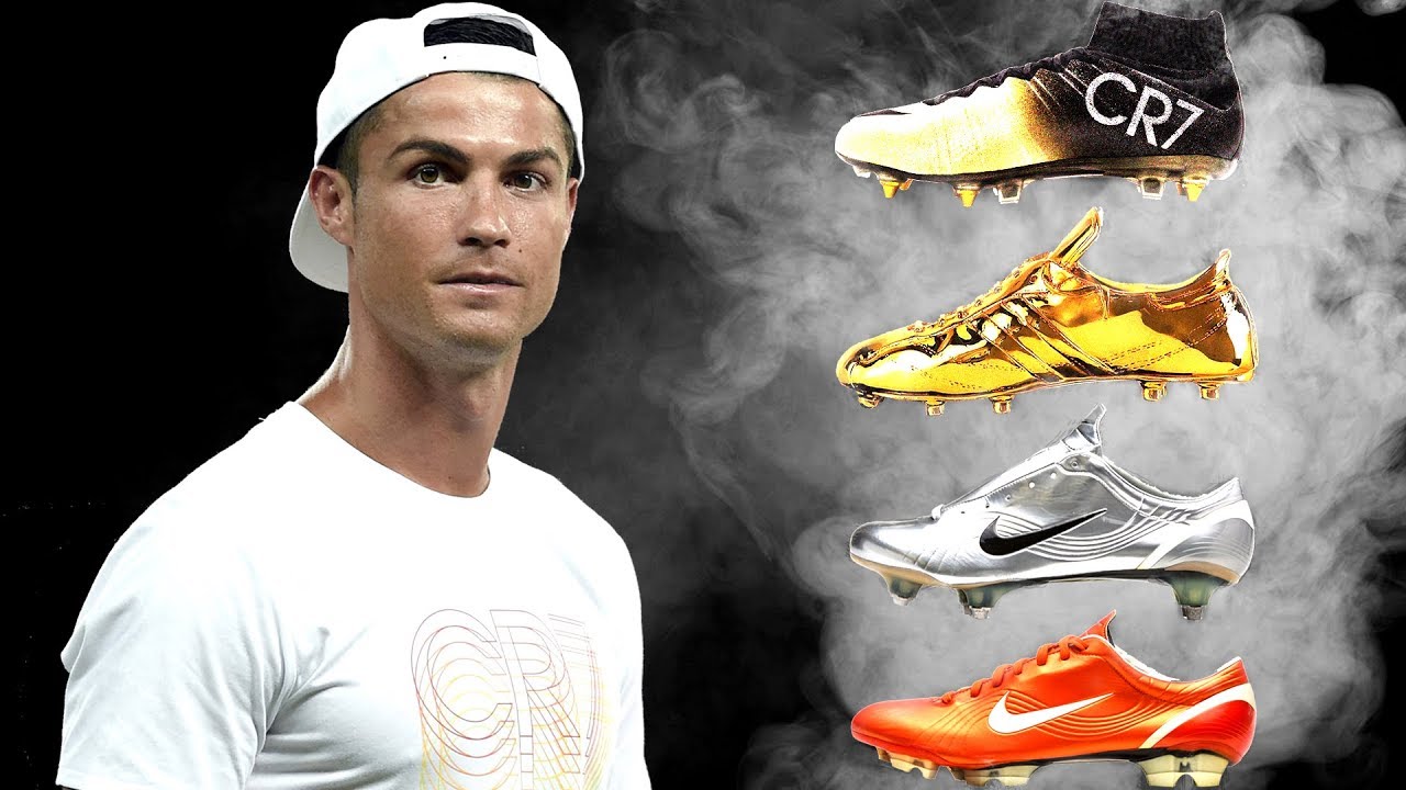 The Evolution of Cristiano Ronaldos Nike Boots 2003   2018