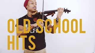 Violinist throws down on some Old School hits chords