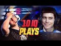 CS:GO -  WHEN PROS MAKE 10 IQ PLAYS! (STUPID AND DUMB PLAYS)