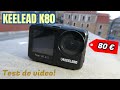 📸KEELEAD K80📸 la cámara deportiva 4K con doble pantalla MAS barata💲