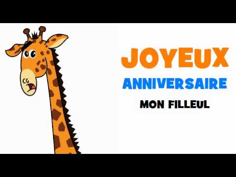 Joyeux Anniversaire Mon Filleul Youtube