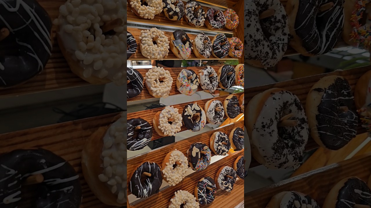 촉촉하고 보드라운 도너츠 #도넛 #도너츠 #donuts