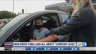 New drive-thru labs all about "comfort level"
