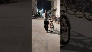 Cycle ki Safai....😸#shortsfeed #viral #trending #funny #shorts