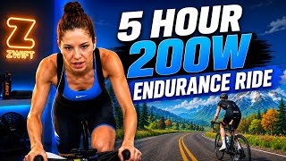 Ill be sitting here for a while - Endurance ride on Zwift