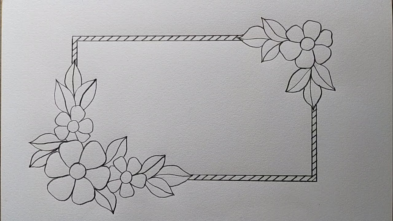 simple border design drawing - Clip Art Library